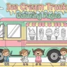 Ice Cream Truck Coloring Pages for Kids – Free 10-Page PDF + Full Book on Amazon KDP