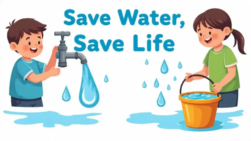 Save Water Coloring Pages for Kids – Fun & Educational Printables